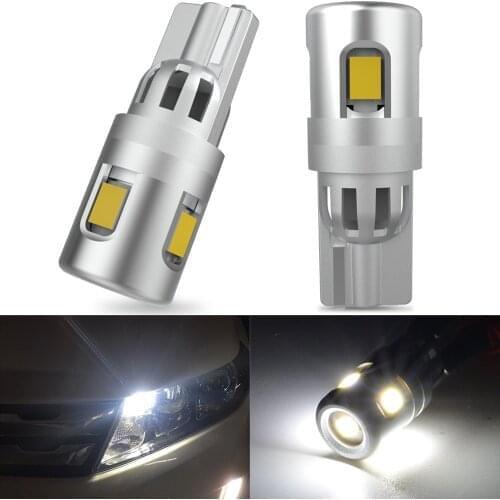 2x W5W T10 168 2825 LED Canbus Bulb Car Side Marker Light License Plate Lamp for Hyundai Tucson Creta Kona IX35 Solaris Accent