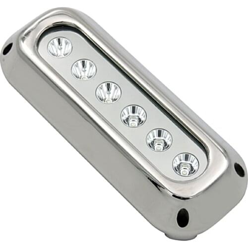 DC10-30V 18W 30W 60W LED Underwater Boat Light 316L Stainless Steel Swimming Pools Marine Saltwater Ponds Single Color RGB RGBW