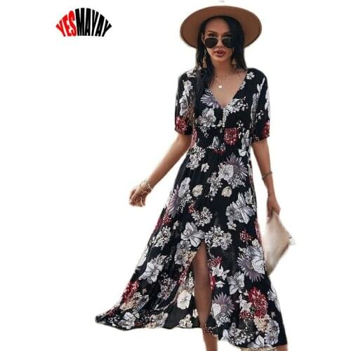 Платья с коротким рукавом Yesmayay China At AliExpress