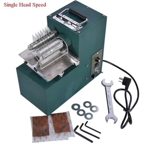 1PC Single head strip cutting machine 1400r/min1:12.5 Leather Strip Cutting Machine Leather Cutter Tool Hot