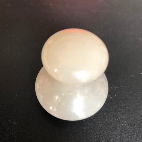 1pcs Beautiful hand-carved natural quartz crystal mushroom 70g