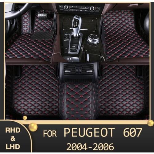 MIDOON Car floor mats for Peugeot 607 2004 2005 2006 Custom auto foot Pads