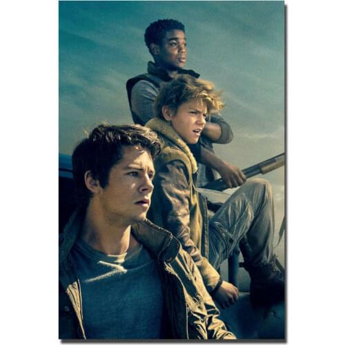 Maze Runner The Death Cure 2018 Hot MovieSilk Cloth Poster Art Bedroom Decoration