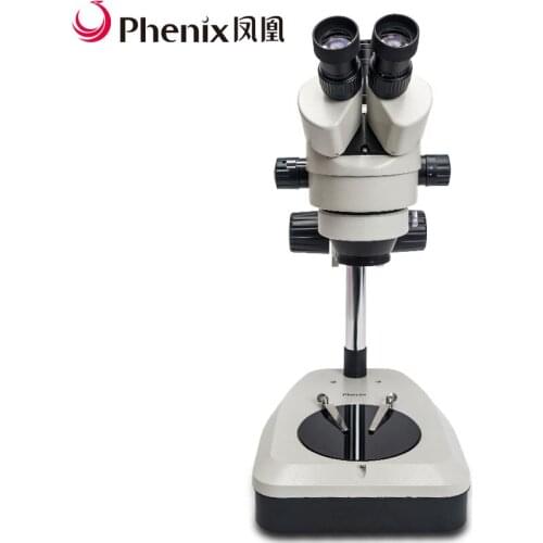 Phenix XTL-165-CB 7x-45x Binocular Zoom Stereo Microscope Industry Dissectiong PCB Test Microscope