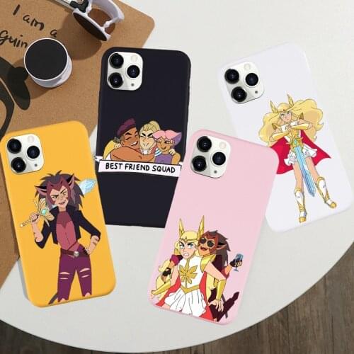 GYKZ She-Ra and the Princesses of Power Phone Case For iPhone 7 XS MAX SE 2020 XR X 11 Pro 8 6 Plus Funny TV Soft Silicone Cover