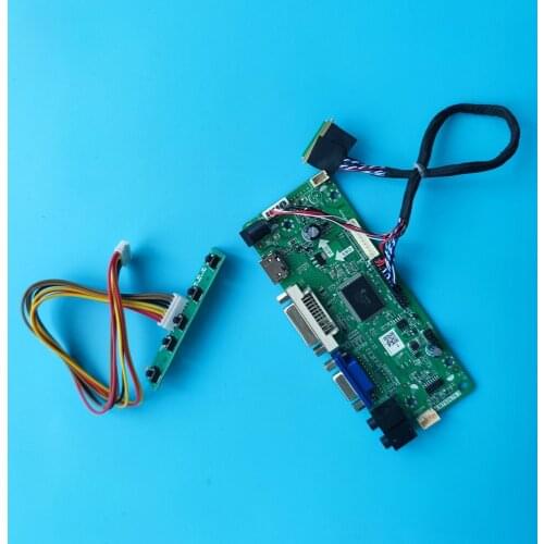 For B156XTT01.0/B156XTT01.2/B156XTT01.3 15.6" Controller board 1366X768 LCD LED display kit Screen VGA M.NT68676 DVI