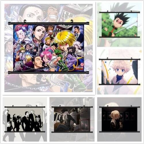 Hunter X Hunter Kurapika Gon Freecss Killua Zoldyck Anime Posters Canvas Painting Wall Decor Wall Art Picture Room Home Decor