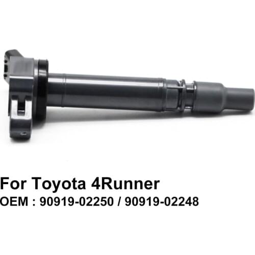 COWTOTAL Ignition Coil for Toyota 4Runner Engine Code 1GR-FE 1GRFE 2TR-FE 4.0L 4.0L 2.7L OEM 90919-02250/90919-02248 (Pack of 4)