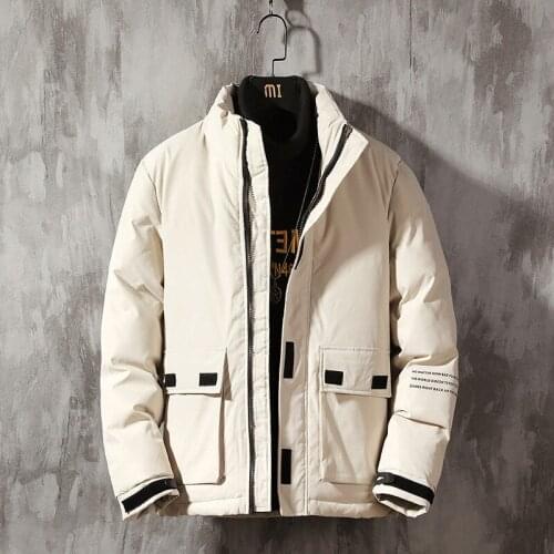 Cotton mens winter coat han edition tide joker down cotton-padded jacket new tooling with thick cotton-padded jacket winter clo