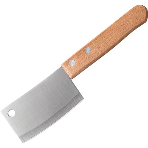 Small kitchen knife 6.5 inch stainless steel pocket kitchen axe barbecue picnic barbecue portable small kitchen knife