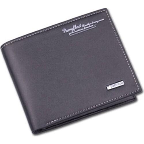 2021 Mens Wallet Fashion Casual PU Leather Men Wallet Korean Short Youth Purse Card Holder Standard Wallet Men Cartera Hombre