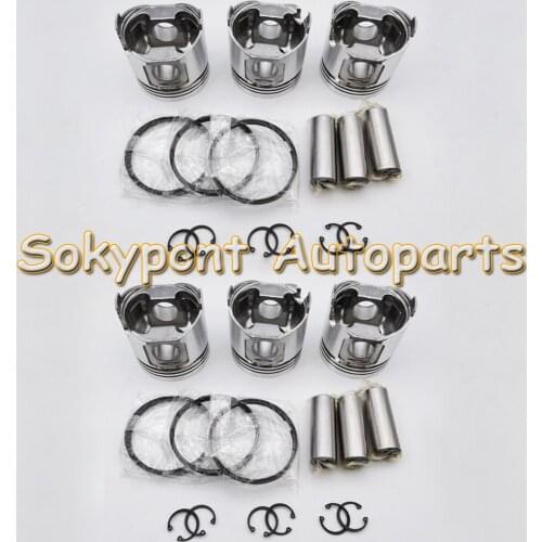 New 6D22 Cylinder Piston And Piston Ring Kit For Mit-subishi MIT engine