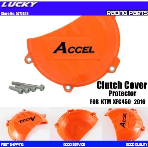 Motorcycle Plastic Clutch Protector Cover Protection For SXF XCF450 2016 MX Motocross Endupro