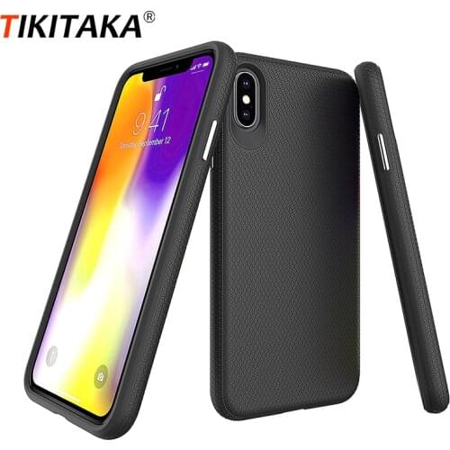 Shockproof Armor Phone Case For iphone 12Pro 11Pro Max XR X XS Max 8 7 Plus High Heat dissipation TPU Diamond Pattern Back Cover