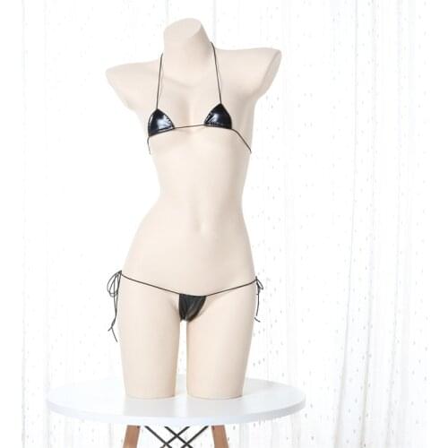 Sexy Female Hot Micro Mini Bikini Set Women G String Set Thong Extreme Porno Erotic Swimwear Cute Lingerie See Through Swimwear