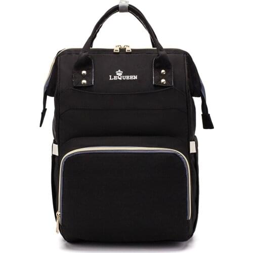 LEQUEEN Diaper Bag Baby Backpack Travel Mommy Bag Stroller Baby Carriage Mummy Maternity Bag Large Capacity Nappy Backpacks