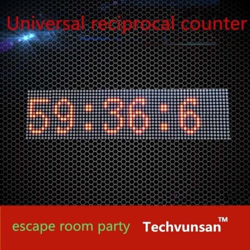 Countdown timer prop takagism game real life ecape room time props for chamber room adventurer puzzle game