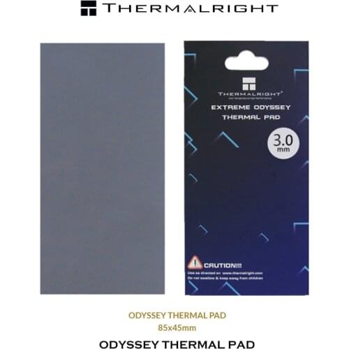 Thermalright ODYSSEY Heat Dissipation Silicone For CPU/SSD/RAM/GPU Card Water Cooling Thermal Pad 12.8W/mk 85x45MM 120X120MM