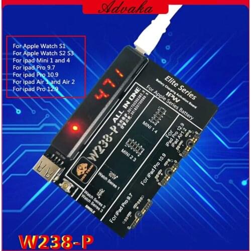 W238-P Professional Battery activation board Fast Charging and Battery Activated Repair Tools For Apple Watch S1 S2 S3 38mm 42mm