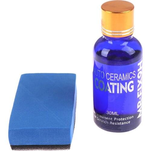1Pcs 9H Car Liquid Ceramic Coat Hydrophobic Glass Coating Motocycle Paint Care Anti-scratch Car Polish 30ml