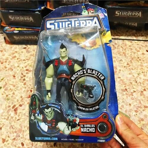 1box 15cm slugterra anime Action figure doll Hard PVC slug terra model kids gift slug it out