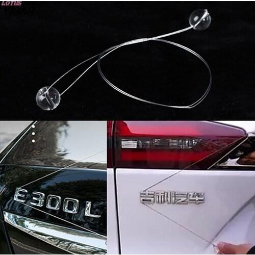 Car Emblem Spoiler Stripping Peeling Tool Vehicle Logo Remover Accessories 1PCS