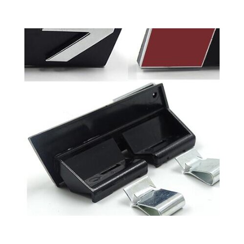 10pcs Car Sticker Front Grille Car Head Grill Badge Sticker For S3 S4 S5 S6 S7 S8 Emblems Plastic Car Styling auto accessor