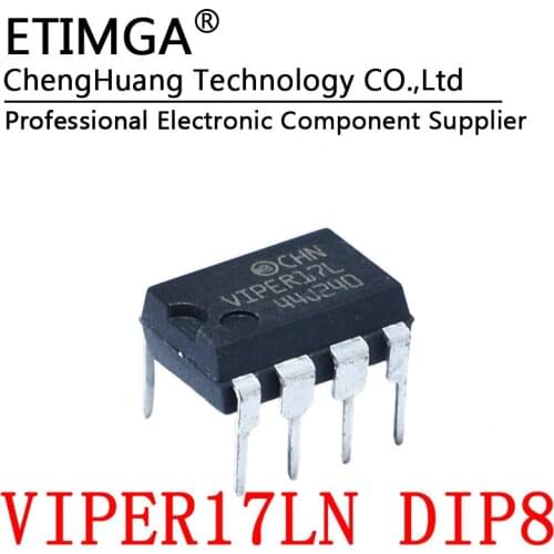 5pcs/lot VIPER17LN VIPER17L DIP-7 Switching power supply chip IC
