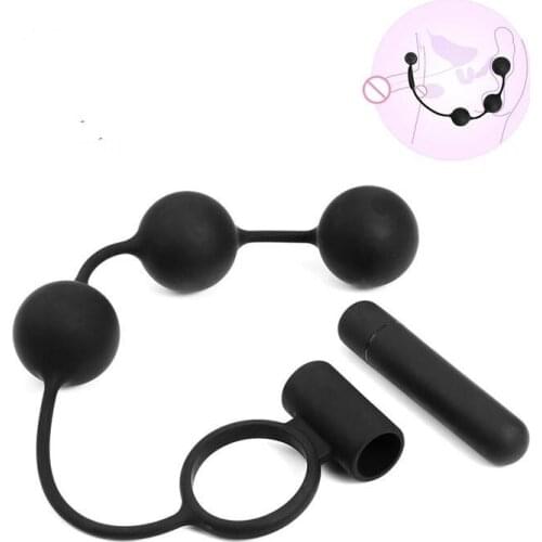 10 mould Vibrator Anal Beads Butt Plug Prostata massager anal plug butt plug sex toy for couple vibrator sex shop