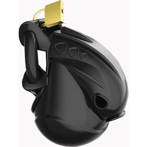 Bestco 18+ Male Chastity Device Fully Restraint Silicone Cock Cage Adjustable Cuff Penis Ring Anti-off Belt Adult BDSM Sex Toys