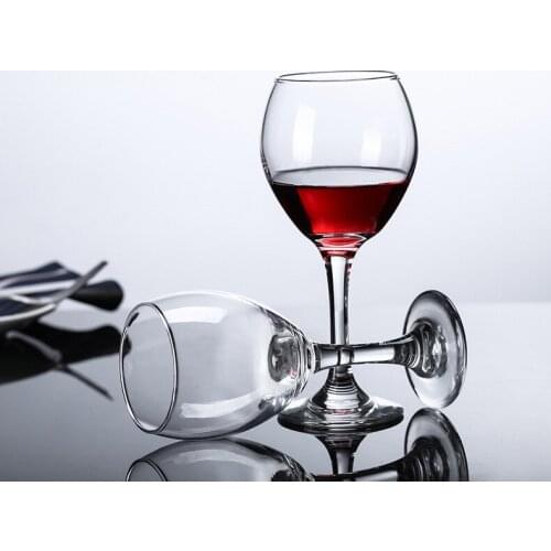 225ml 7.5oz colored crystal balloon goblet red wine glass Crystal long Stem cup drinkware wine glasses
