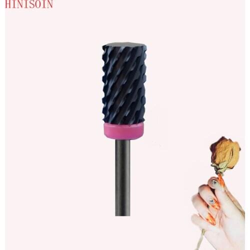 Black Ceramic Nail Drill Bit-10Pcs/Lot - Lager Barrel Bit - (1078.066)