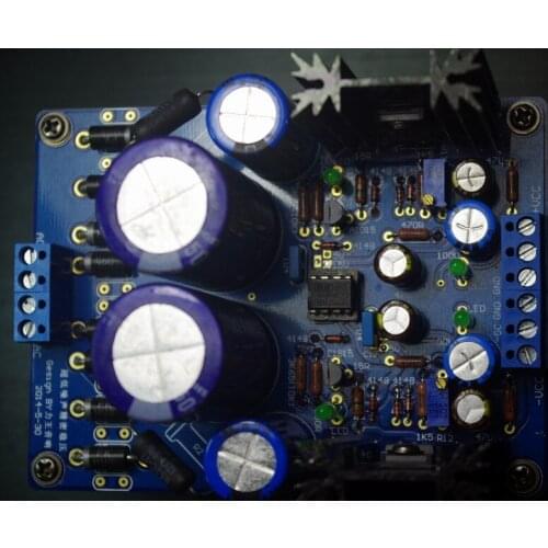 Double op amp OPA2604 Ultra low noise High Precision ON MUR460 Regulated power board for DAC decoding + -5V 3.3V low voltage
