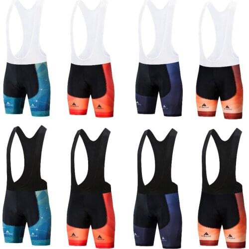 MILOTO NEW 2020 Cycling Bib Shorts Summer Coolmax 5D Gel Pad Bike Tight MTB Ropa Ciclismo Moisture Wicking Bicycle Pants