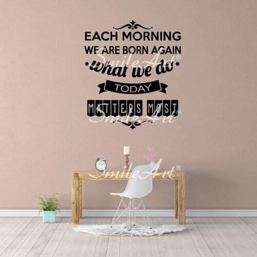 Cartoon Sentence Wall Stickers Self Adhesive Art Wallpaper For Kids Rooms Decoration Wall Art MURAL Drop Shipping