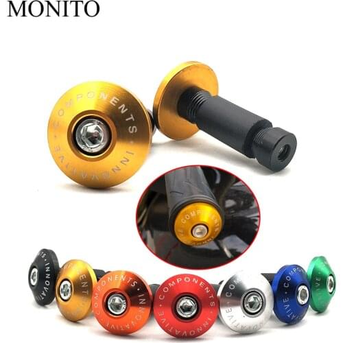 For YAMAHA mt07 mt09 fz07 fz09 mt/fz 07 09 mt10 xsr 700 Motorcycle Handle Ends Bar Balanced Plug Slider Handlebars Cap Grips
