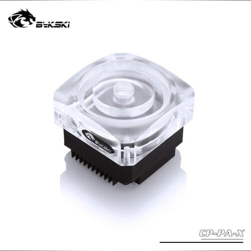 Bykski DDC Pump DC12V 10W high-Lift 3 Meters 300L/H Maxmum Speed Max 3000rpm Support Combo 60mm diameter Reservoir RGB/A-RGB
