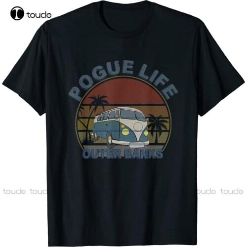 New Pogue Life Outer Banks Retro Vintage T-Shirt Cotton Tee Shirt S-5Xl