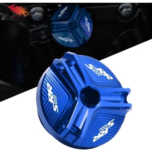 New Blue For BMW S1000 RR S1000RR 2009-2020 2019 2018 2017 Motorcycle CNC Aluminum Engine Oil Filler Cover Plug Cap Screw Cover