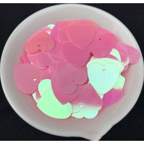 About 200g Nail Sequins Love Heart-Shaped Loose Paillette Accessories Decorative Nail Art Design Glitter for DIY Decor