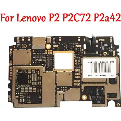 Original Tested Full Work Motherboard Logic Circuit Electronic Panel FPC For Lenovo Vibe P2 P2C72 P2a42