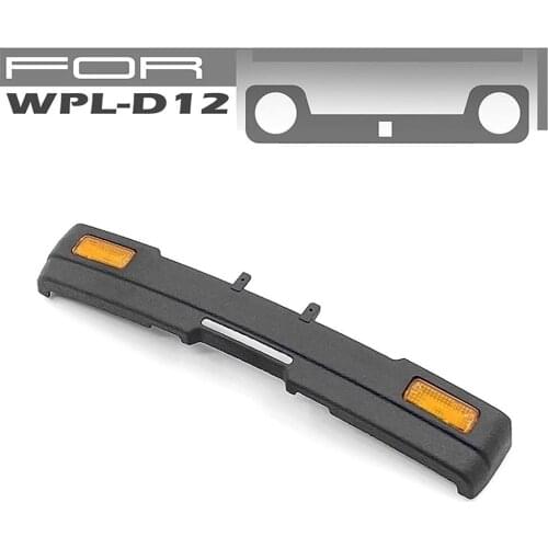 Front Bumper With turn signal for WPL D12 RC Car Accessories
