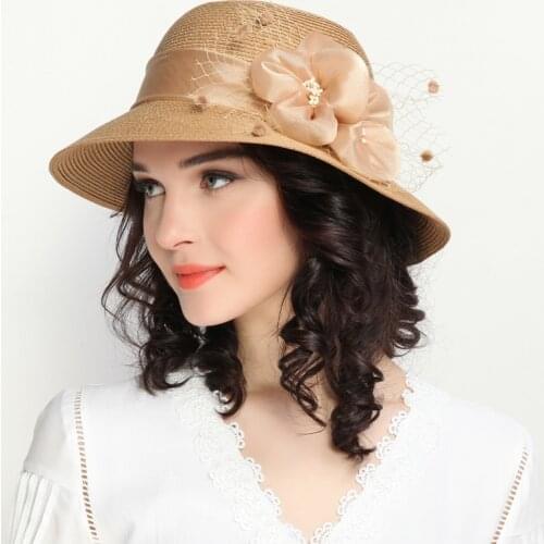 New Arrival Sun Hat Female Beach Sunscreen Cap Female Summer Straw Foldable Beach Sun Cap Students Fisherman Basin Hat B-7830