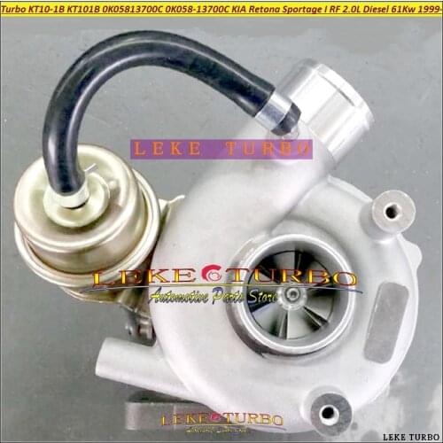Turbo KT10-1B 0K05813700C 0K058-13700C OK058-13-700C For KIA Retona For KIA Sportage I RF 2.0L 2000 ccm Diesel 61Kw 1999
