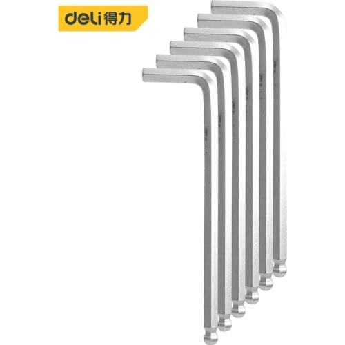 Deli Inner Hexagon Of Long Spherical Head With Fog Surface Snap Ring Hand Wire stripper Nippers Multipurpose kits multi-function