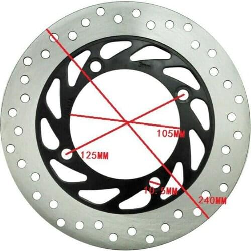 Motorbike stainless Rotor Rear Brake Discs For Honda CB900F Hornet 2002-2007