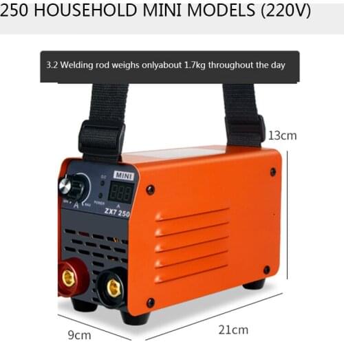 ZX7-250 Household Mini Small Electric Welding Machine 220V/2000W Portable Industrial-Grade Electric Welding Machine