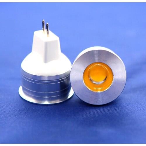 16pcs/lot Dimmable MINI GU4 MR11 5W COB LED Light Energy Saving Spotlight Bulbs Cold White Warm White