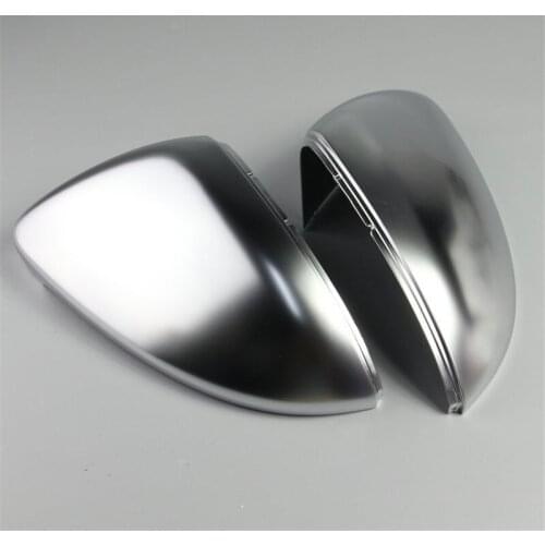 2Pcs for Volkswagen VW Golf 7 Lamando Rear view Mirror Cover Refit Chrome plating matt ABS Side Mirror shell Replacement Caps