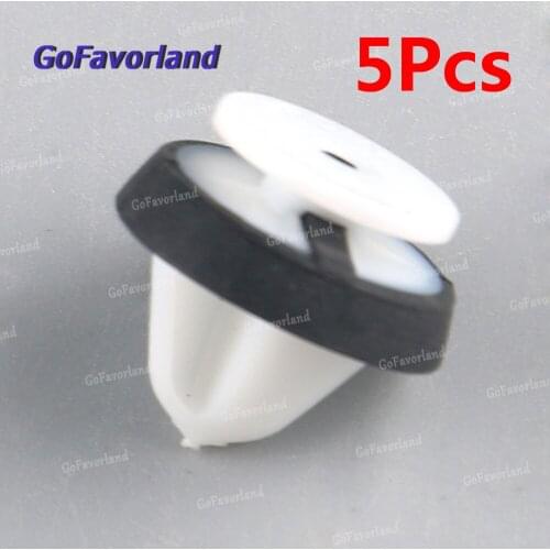 5Pcs Car Door Plate Interior Fastener Clip Trim Buckle 5J0867276 For Volkswagen Amarok 2013-2016 For Seat For Skoda